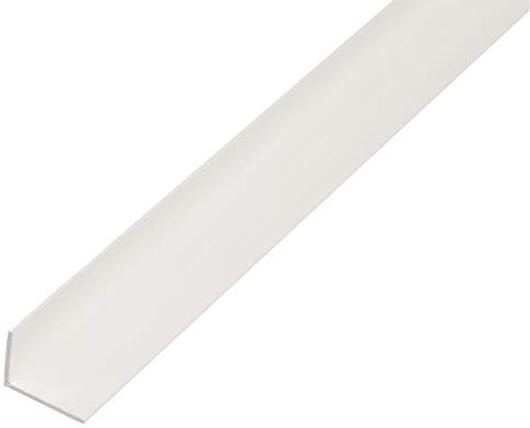 Alberts 485856 Winkelprofil | Kunststoff, weiß | 1000 x 25 x 15 mm