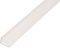 Alberts 485856 Cornière | plastique, en blanc | 1000 x 25 x 15 mm
