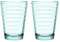 Iittala Aino Aalto Trinkglas 33cl, 2-er Set, wassergrün