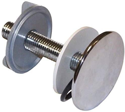 Waterful Tappo Copriforo Cromato per Lavandino e Lavabo 1 1/4