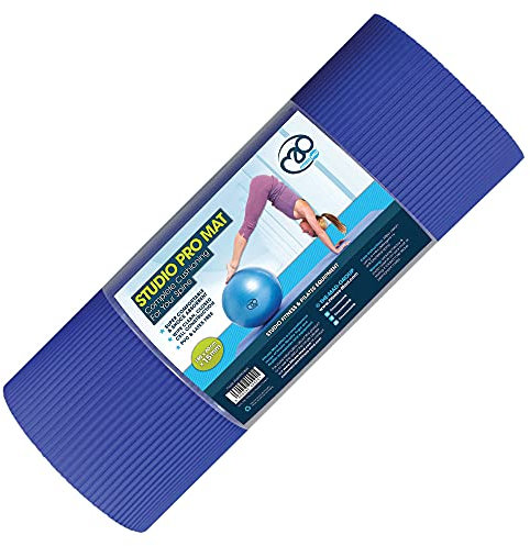 Yoga Mad Studio Pro-Mat Gymnastikmatte, blau