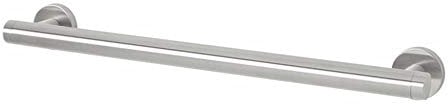Tiger Boston Haltegriff 45 cm, Griff für sicheren Halt an der Badewanne oder in der Dusche, Wannengriff aus Edelstahl, Oberfläche: gebürstet, TÜV-geprüfte Sicherheit