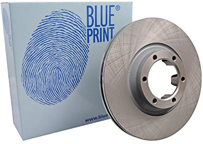 Blue Print ADC44318 Brake Disc Set (2 Brake Disc) front, internally ventilated, No. of Holes 6