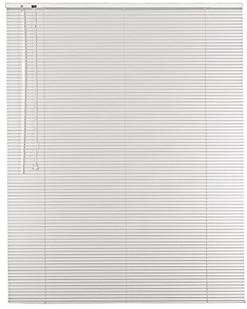 Original Easy-Shadow Aluminium Jalousie 16 mm Lamellen Breite 190 x 200 cm Höhe in Farbe weiss - Bedienseite links - Fensterjalousie Jalousette Jalousien Alu-Jalousien Alu-Jalousetten Fenster Rollo Lamellenbreite 16mm / Maßanfertigung