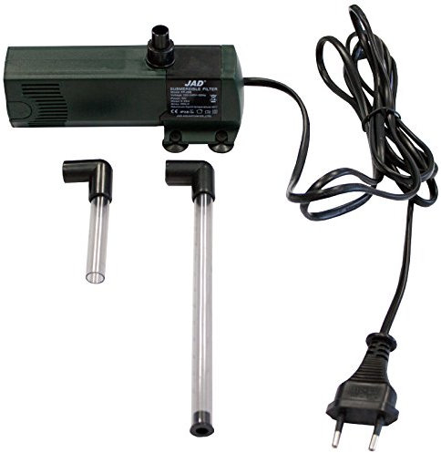 JAD FP-08E Aquarium Filter / Innenfilter mit integrierter Pumpe, inkl. Sprührohr - Becken von 50 bis 80L