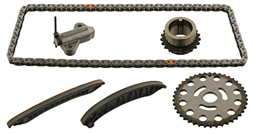 febi bilstein 30639 Steuerkettensatz für Nockenwelle, mit Gleitschienen und Kettenspanner, 1 Stück