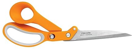 Fiskars Amplify RazorEdge Stoffschere, 25,4 cm, Orange, US import