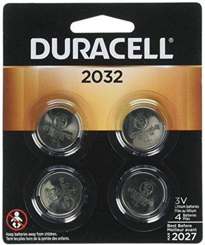 Duracell Lithium 2032 Lot de 4 piles de sécurité et électroniques 3 V