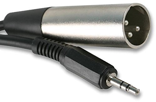 CableStop, jack stereo AUX da 3,5 mm a connettore XLR maschio a 3 pin (6 m)