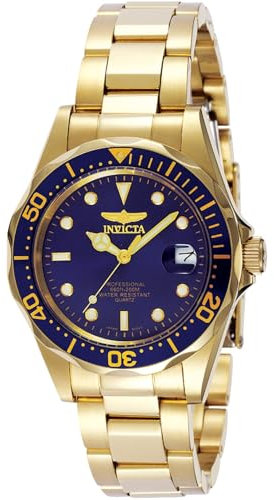 Invicta Pro Diver Edelstahl Quarzuhrwerk - 37mm