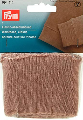 PRYM 994414 Waistband elastic for sewing on; beige-coloured, 1 piece