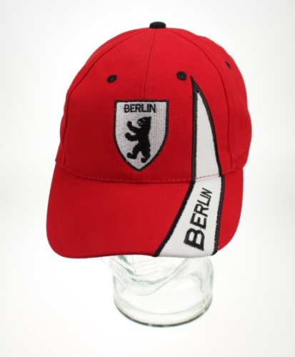Yantec Basecap Berlin Rot/Weiß Cap