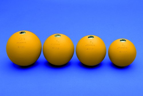 polanik Wettkampfkugel aus gedrehtem Stahl - 6,00 kg - 125 mm