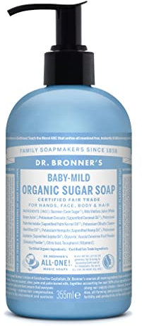Dr. Bronner's Sugar Soap Flüssigseife, ohne Duft, 0,480 kg