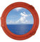 Nagina International Orange Porthole Window 20 - Porthole Window - Decorative Port Hole