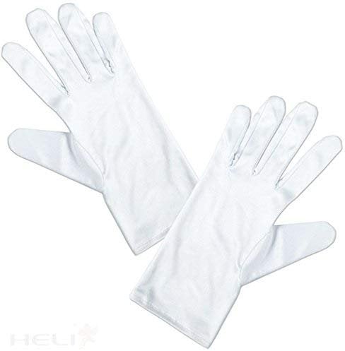 Microfaser Handschuhe Gr.8 reinweiß