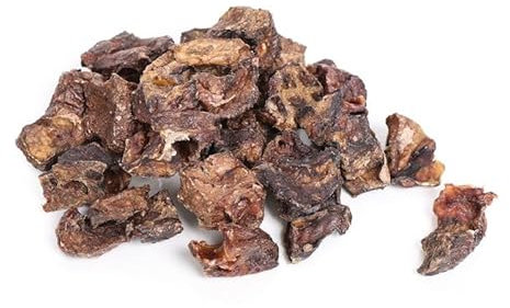 Grobys Futterkiste Rinderlunge Trainingshappen fettarme Belohnung für Hunde, Verpackungseinheit:5 Kilogramm