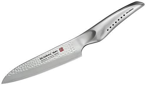 Global SAI-M01 Kochmesser, 14cm Hammerdesign