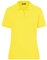James & Nicholson Damenpolo Classic - Piqué-Poloshirt mit gestrickten Bündchen | Farbe: Yellow | Grösse: S