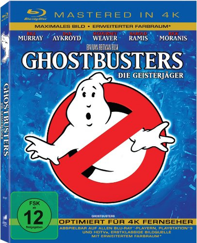 Ghostbusters, Mastered in 4K,1 Blu-ray: USA