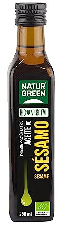 NaturGreen Aceite de Sésamo Bio de Primera Presión (502278), 250 Mililitros