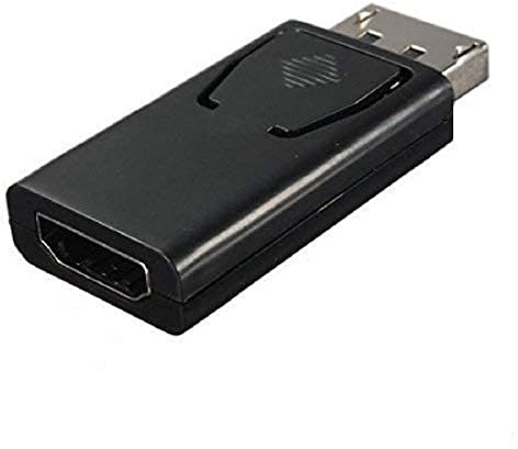 REALMAX® DisplayPort DP Male To HDMI Female Adapter Connector for Laptop/Pc to HDTV/projector (DisplayPort To HDMI Adapter)