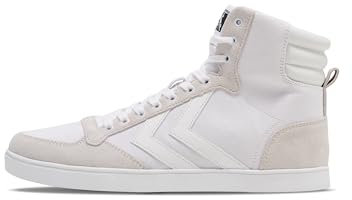 hummel Unisex Slimmer Stadil Tonal High Sneaker, Weiß, 38 EU