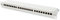 DIGITUS Patchpanel - 19-Zoll - Cat-6 - 24-Port RJ45 - Geschirmt - LSA Patch-Feld - Rack-Montage 1HE - Grau