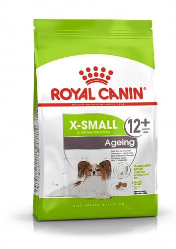 ROYAL CANIN X-SMALL Ageing 12+ - ältere sehr kleine Hunde | 500 g | Alleinfuttermittel für Hunde | Für sehr kleine Hunde (bis 4 kg) in der zweiten Lebenshälfte