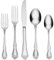 Oneida True Rose Besteck-Set, 20 Stück, Metallic