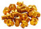 Reverse Escape Pedal Pin Set Alu Gold