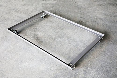 Palettenrollwagen 122x82 cm für Europaletten 120x80cm, 800kg, grau