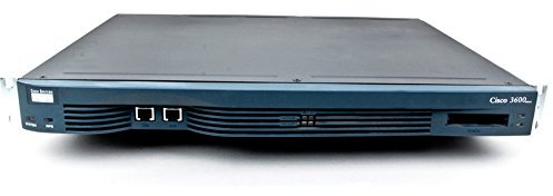 Cisco 3620 - Router (Ethernet rápido, 10/100Base-T(X), 10,100 Mbit/s, 3DES,DES, Cisco IOS, Negro, Azul)