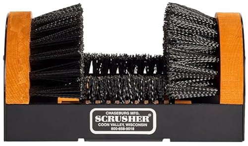 The Original Scrusher Boot & Shoe Cleaner, Durable Weather Resistant Outdoor Shoe Brush