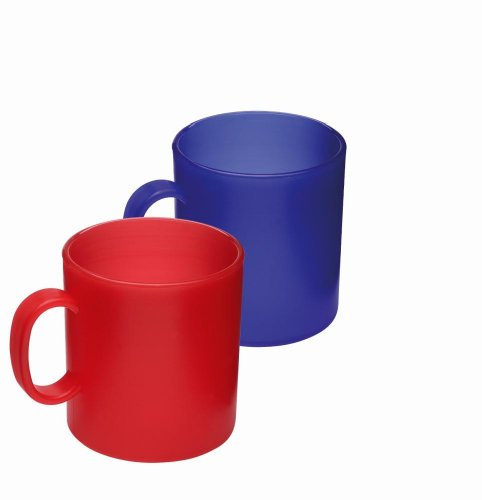 Westmark - Taza de plástico para camping (1 unidad), color surtido