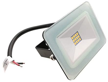 Trango 10 Watt IP65 12/24 Volt DC IP65-106DC - 6000K Tageslichtweiß (kaltweiss) LED Fluter I Ladeflächenbeleuchtung I Flutlicht I Baustrahler Strahler I Arbeitslicht I Ladeflächenstrahler