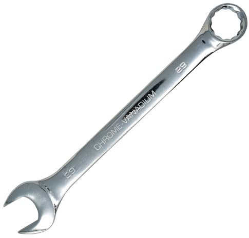 Dapetz Professionnel Combinaison Ouvert Clé Plate Chrome Mécanique Outils de Garage 29mm