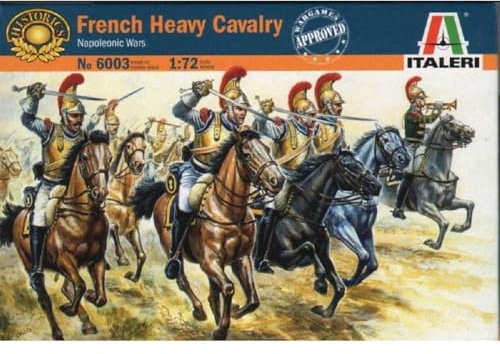 Italeri 1:72 - French Heavy Cavalry (Nap. Wars), Medium, Brown