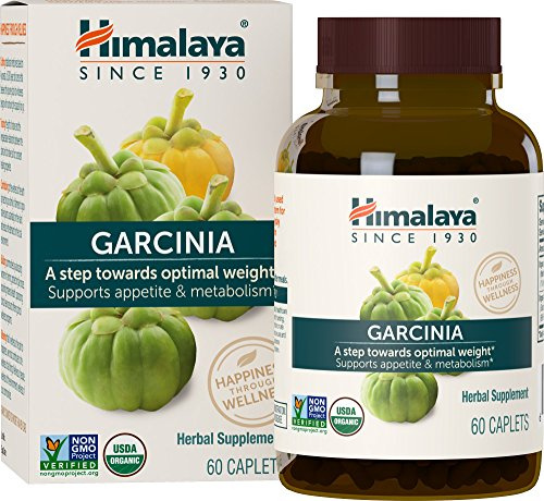 Himalaya USDA Organic Garcinia Cambogia Herbal Supplement,600 mg,60 Caplets