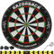 Viper Razorback Spitze aus Sisal/Bristle Dartscheibe mit frei von Klammern sind Spider