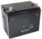 SECURA Batterie 12V 22Ah (+ pôle droite) compatible avec Husqvarna CTH126 960510014 Tracteur de pelouse