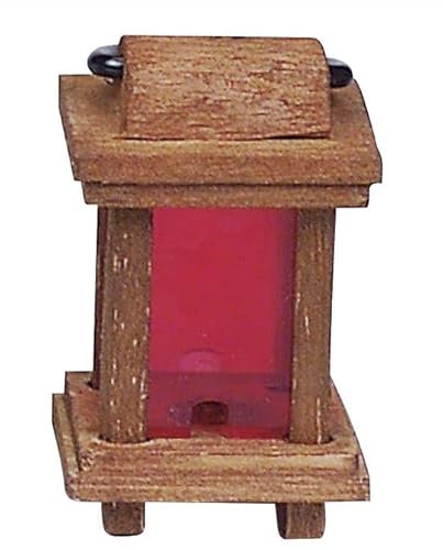 Kahlert Licht 20642 - Minipuppenzubehör - Holzlaterne Höhe 50 mm