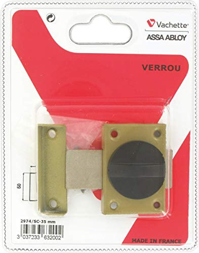 Verrou automatique verni 2974 Vachette - Largeur: 40 mm