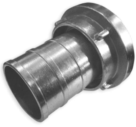 Storz Schlauchkupplung 4 Zoll A-Kupplung, Tülle lang 138 mm, Aluminium Kupplung Feuerwehr