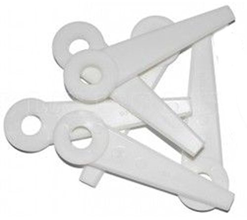 6 lames en plastique pour Stihl Polycut 6-3, 20-3, 10-3, 41-3.