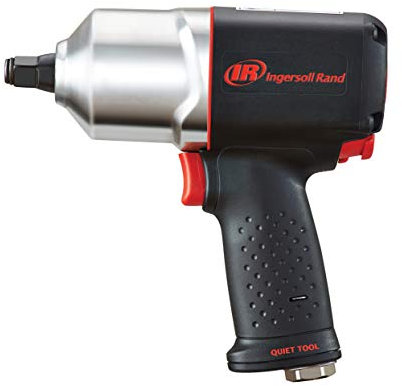 Ingersoll-Rand Druckluft Schlagschrauber 2135QXPA, mit 1490 NM Lösemoment, Drehmomentschlüssel fürs Auto mit max. 1057 NM, Vierkant 12,5 mm (1/2 Zoll), besonders leistungsstark und geräuscharm