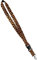 Moose Pet Wear Animal Print Lanyard - Satin Cute Key Lanyard, ID Badge Holder - 3/4 Leopard Print