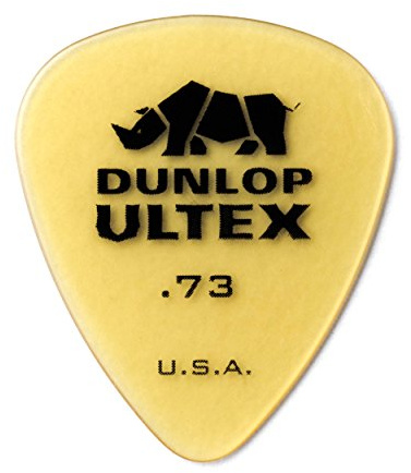 JIM DUNLOP Plektrum Ultex 0,73mm 72 Stück