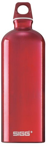 Sigg Traveller Gourde avec bouchon à visser classique Rouge 1 l