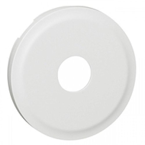 Legrand 068282 Enjoliveur Céliane pour Prise Télévision Simple Mâle ou Type F à Visser, Blanc, (1 Unité)